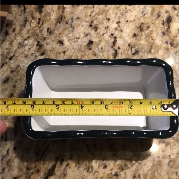 Adorable Ceramic "Hello Fall" Loaf Pan - Picture 4 of 6